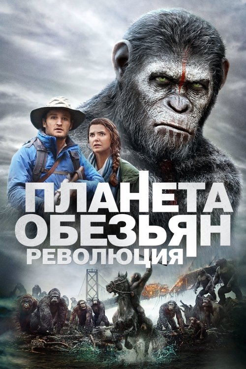 Постер «Планета обезьян: Революция»